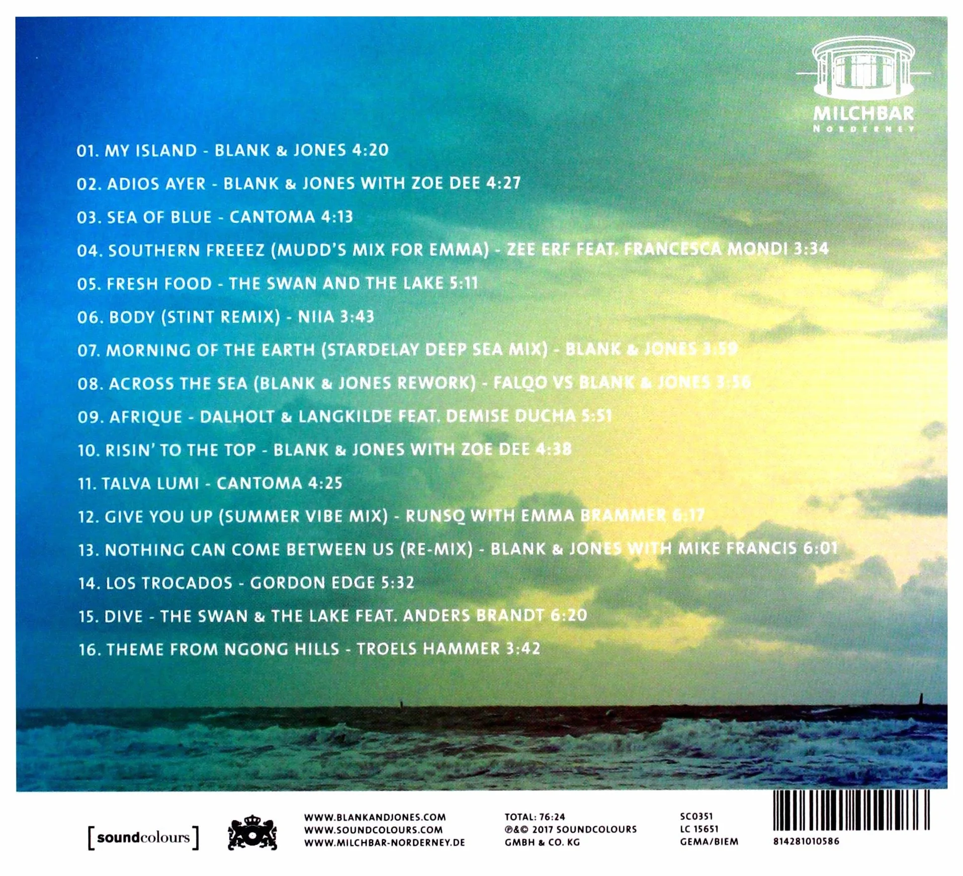 Milchbar // Seaside Season 9: Compiled By Blank & Jones