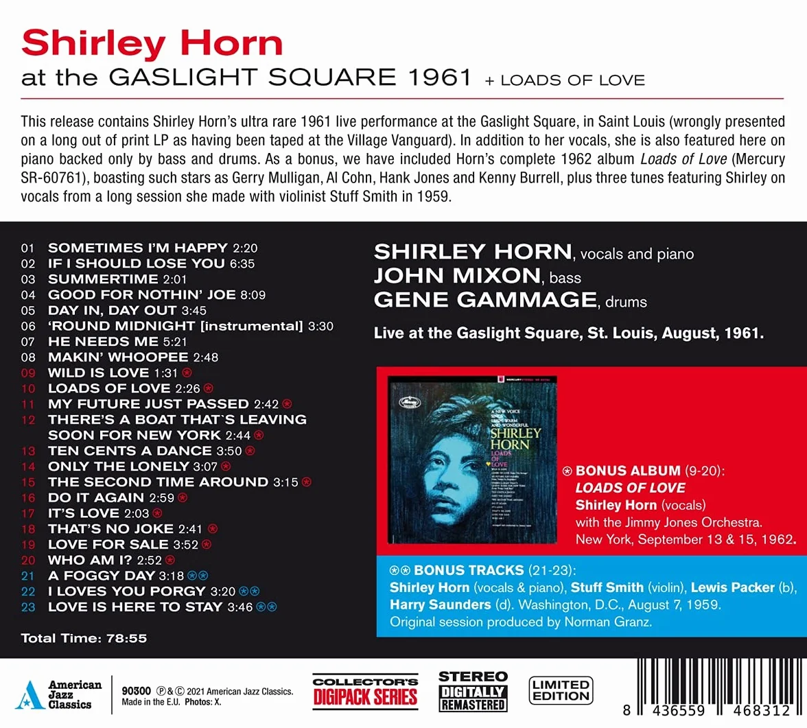 At The Gaslight Square 1961 (+ Loads Of Love) (Digipack)