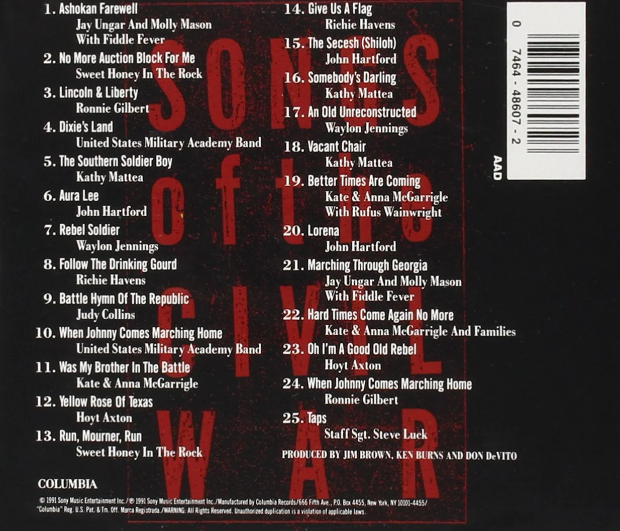 Songs of the Civil War