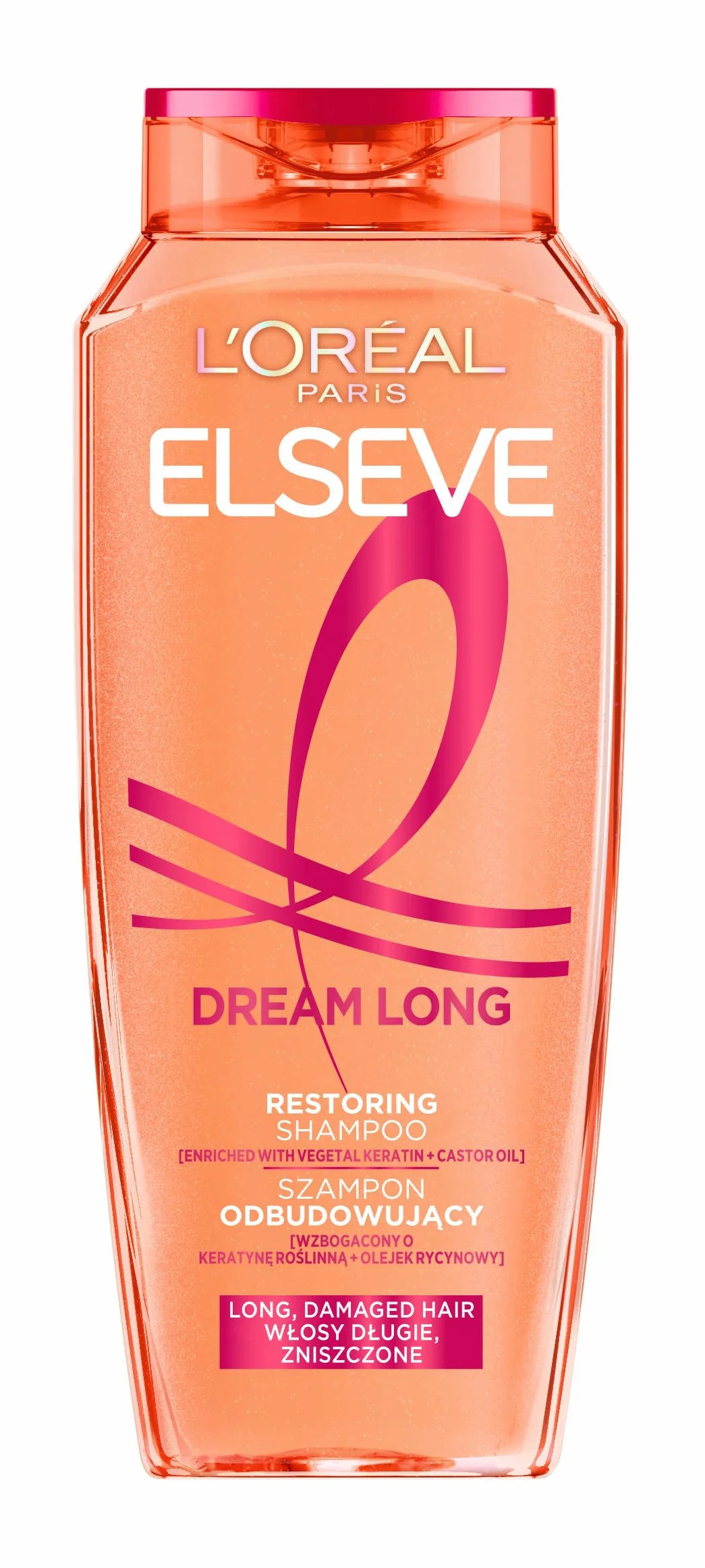 L'Oreal Paris_Hair Care Elseve Dream Long Szampon Odbudowujący Dla Włosów Długich I Zniszczonych 400 Ml