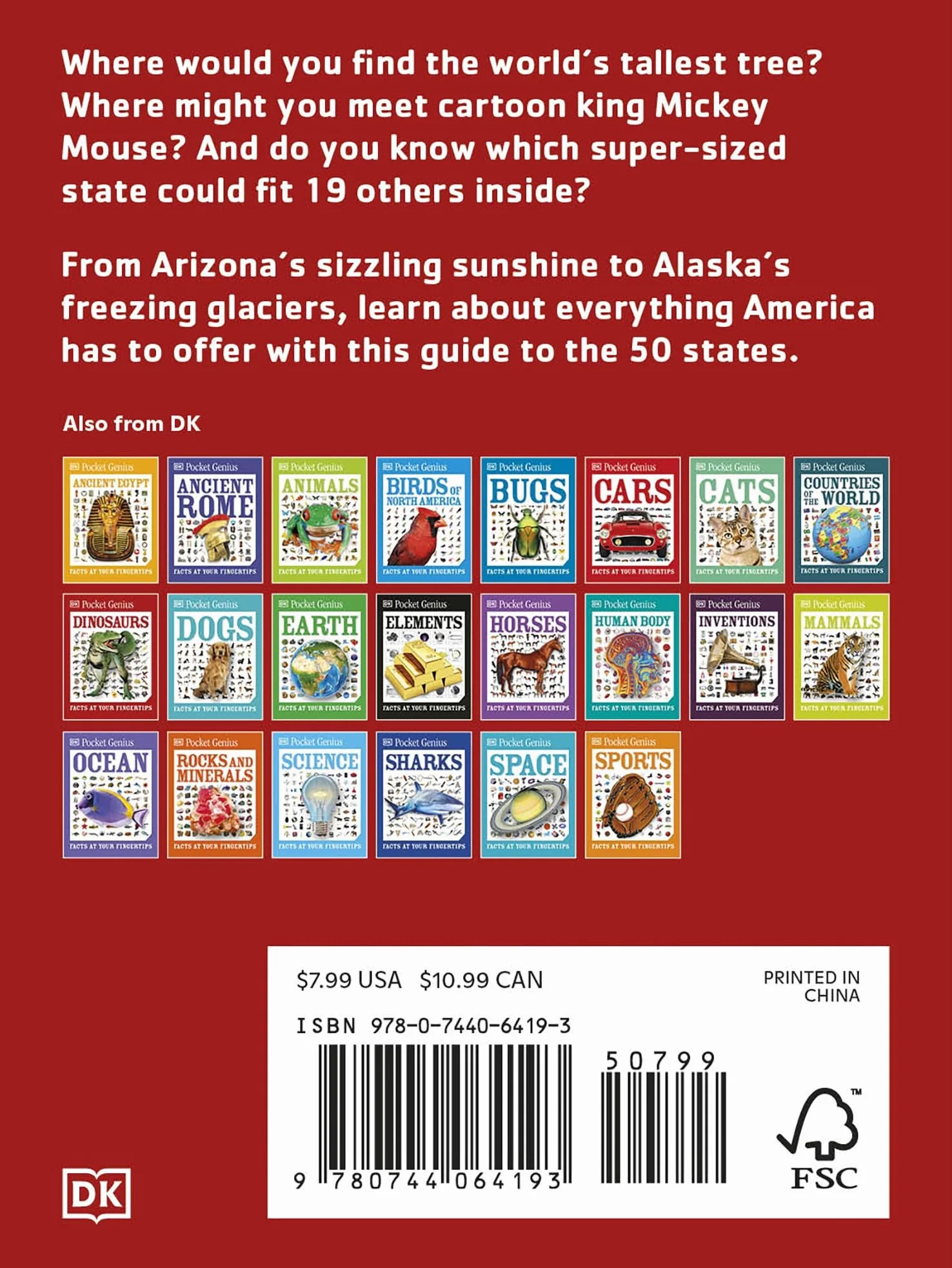 Pocket Genius: The 50 States: Facts at Your Fingertips