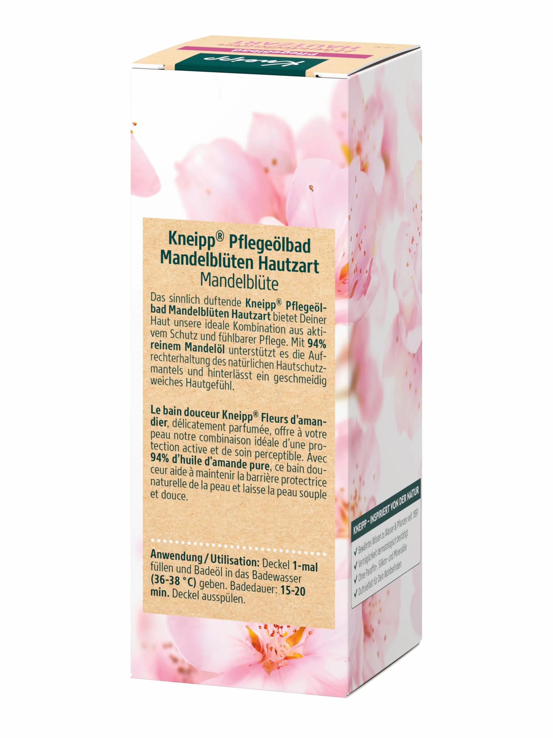 Kneipp Kwiat Migdałów Olejek do Kąpieli, 100 ml