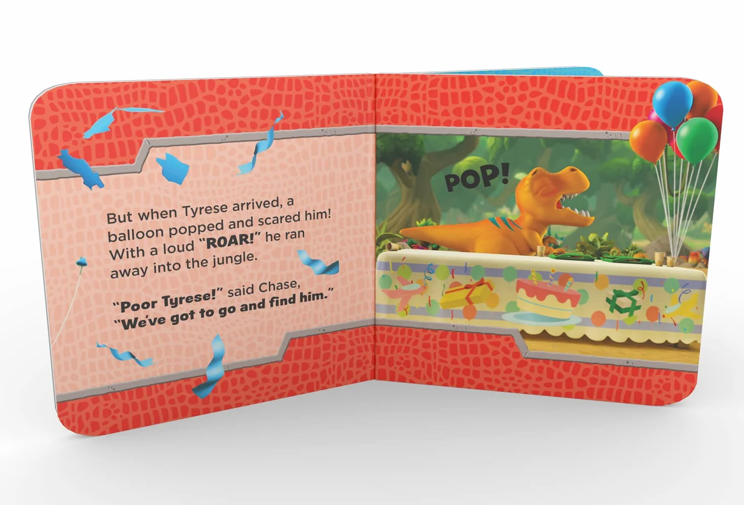 PAW Patrol Board Book – Dinosaur Birthday: The new dinosaur board book from the hit PAW Patrol Dino Rescue series!