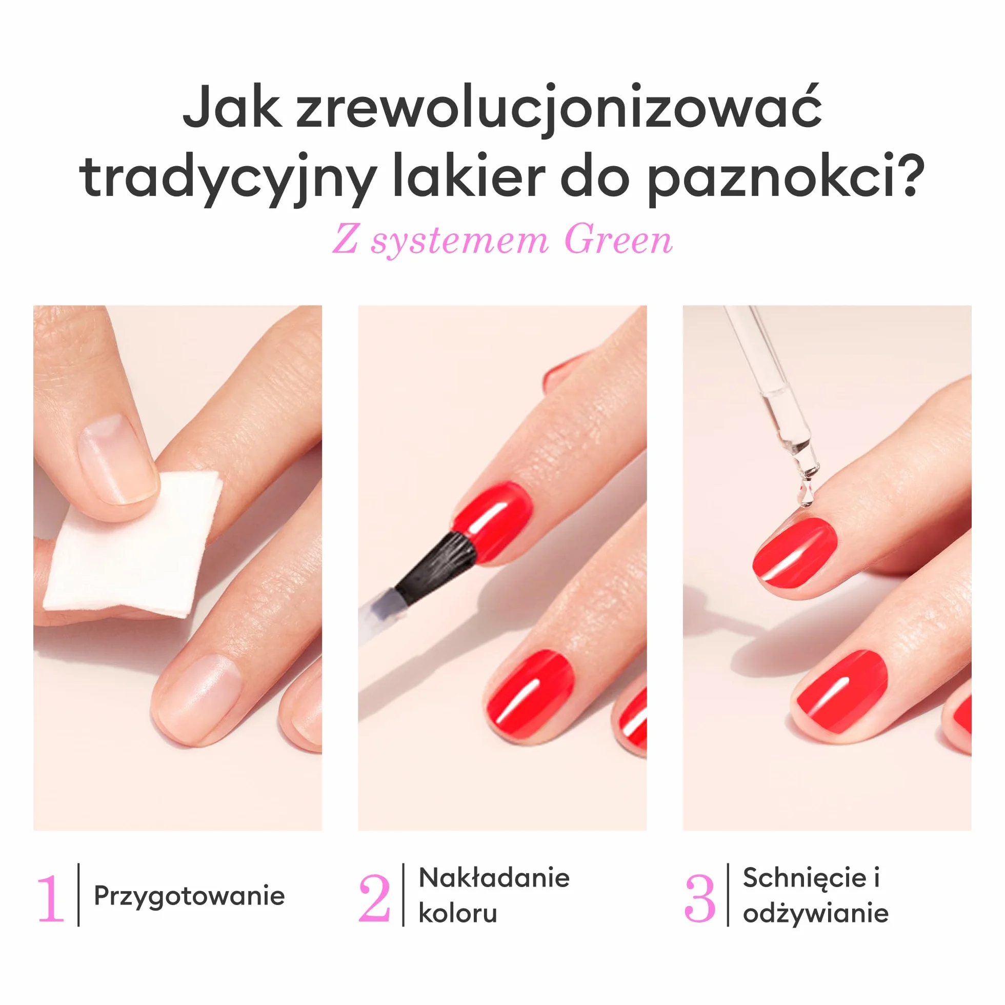 Manucurist Green System Holiday Gift Set with Plum - profesjonalny zestaw do manicure wegańskiego na bazie roślin: 1 odtłuszczacz, 1 x lakier bazowy, 1 x lakier do paznokci Dark Wine, 1 lakier