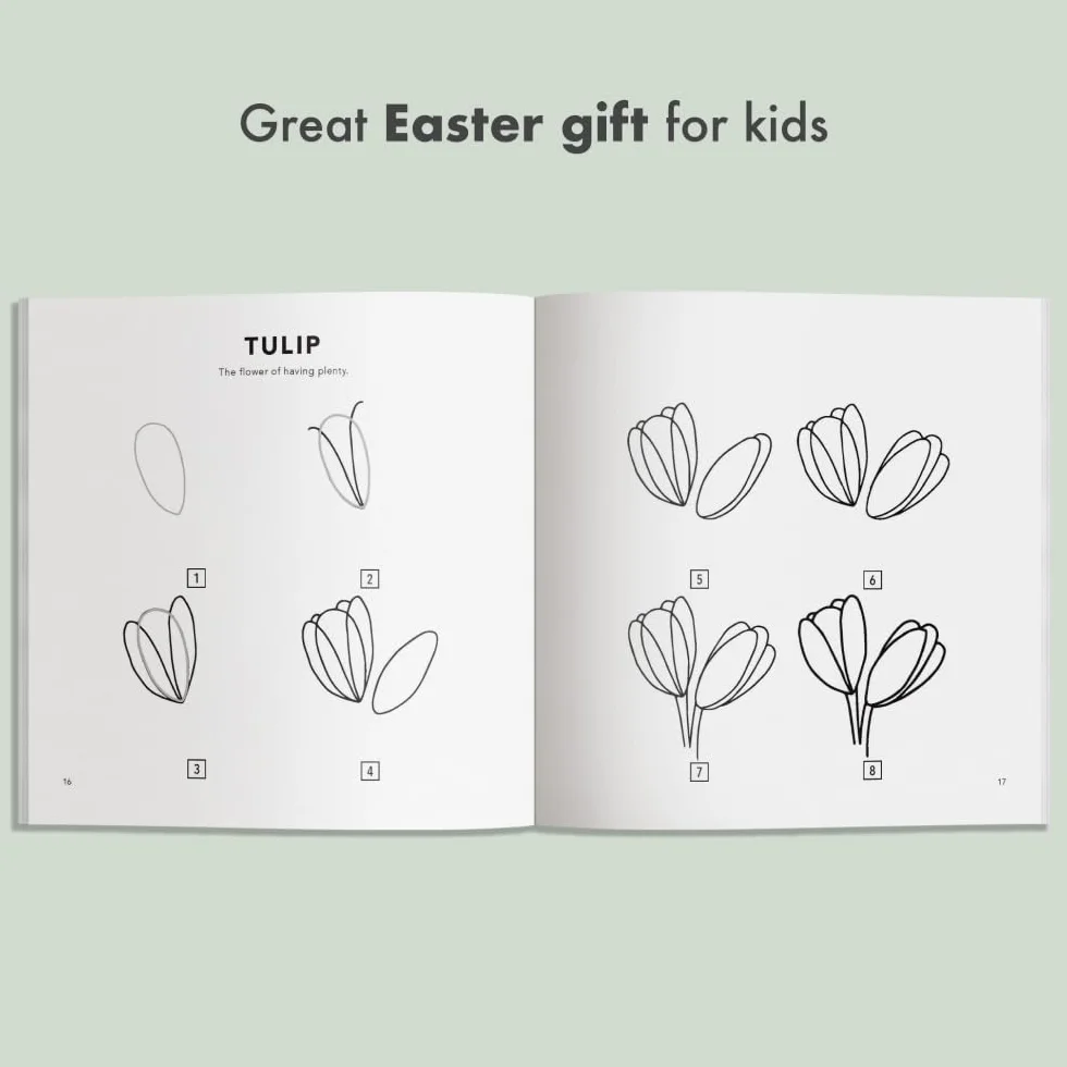 Spring Things: How to Draw Books for Kids with Easter Eggs, Bunnies, Flowers, an d More: 8