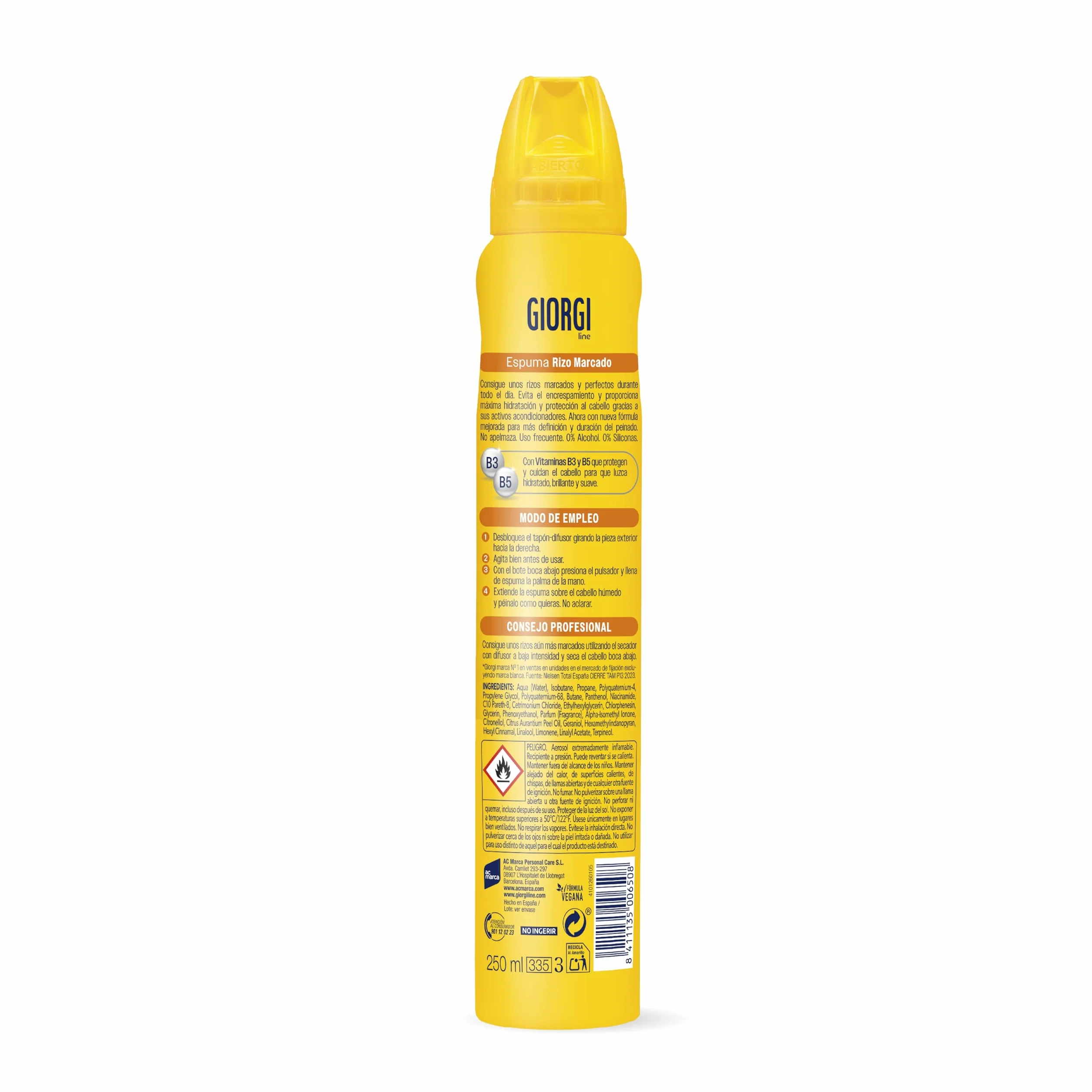 Giorgi Rizo Marcado Pianka do Włosów, 250 ml