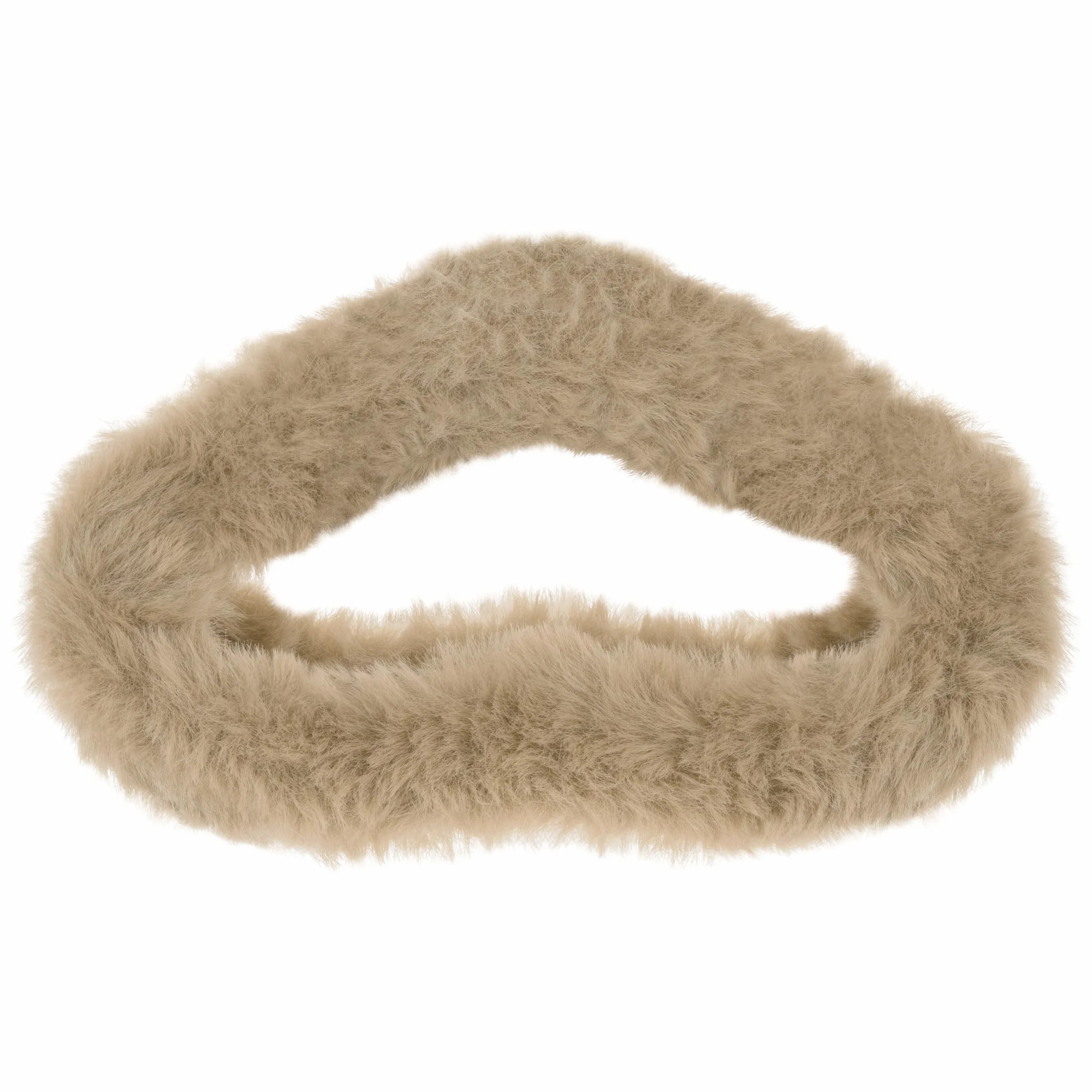 invisibobble CLIPSTAR L Fluffy Companion duża klamra do włosów ze sztucznym futrem brązowa