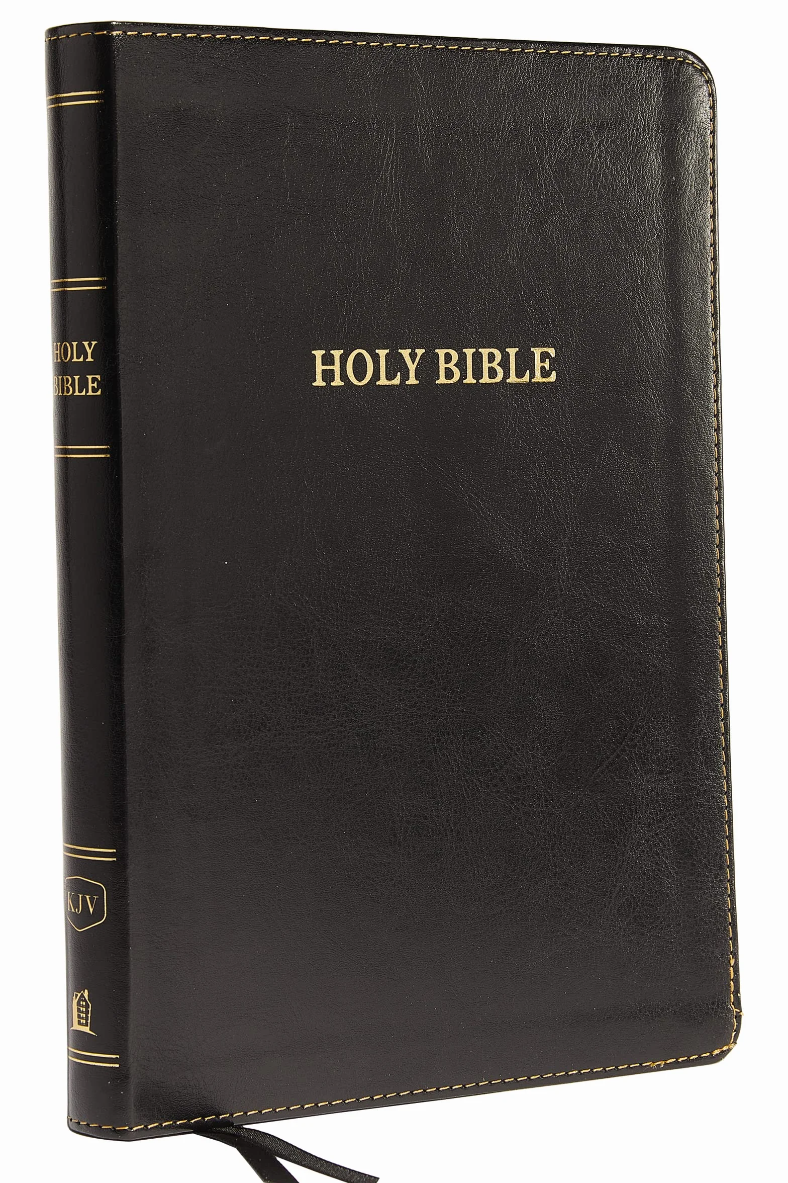 KJV, Thinline Bible, Large Print, Imitation Leather, Black, Red Letter Edition: King James Version