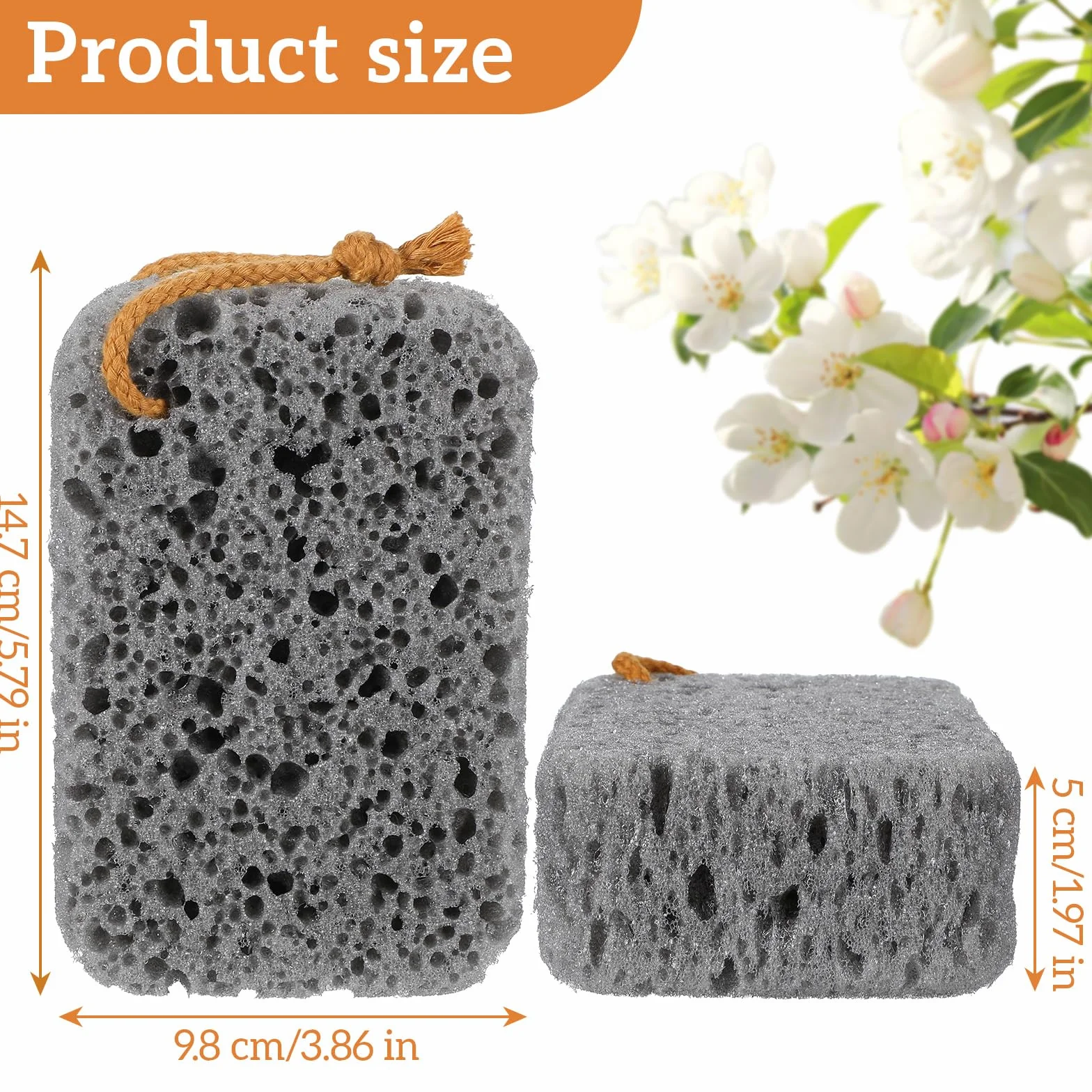 Gąbka do ciała pod prysznic 2 szt. duży rozmiar złuszczająca luffa scrubber akcesoria do czyszczenia