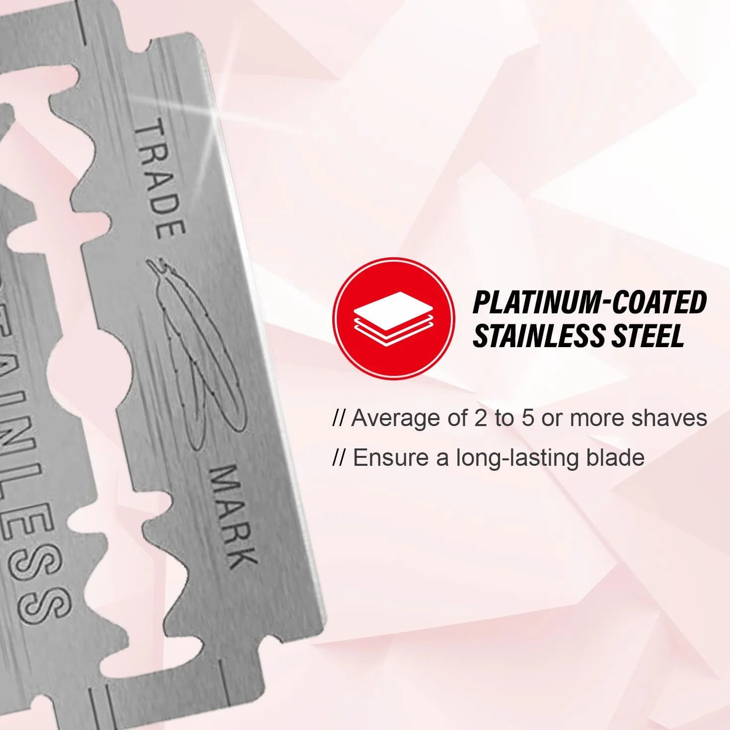 Feather New Hi-Stainless Ostrza do Golenia 10 sztuk