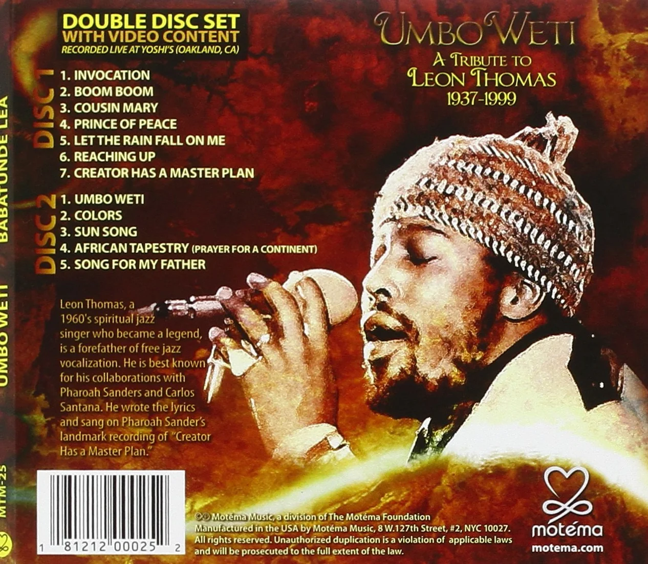 Umbo Weti: A Tribute To Leon Thomas