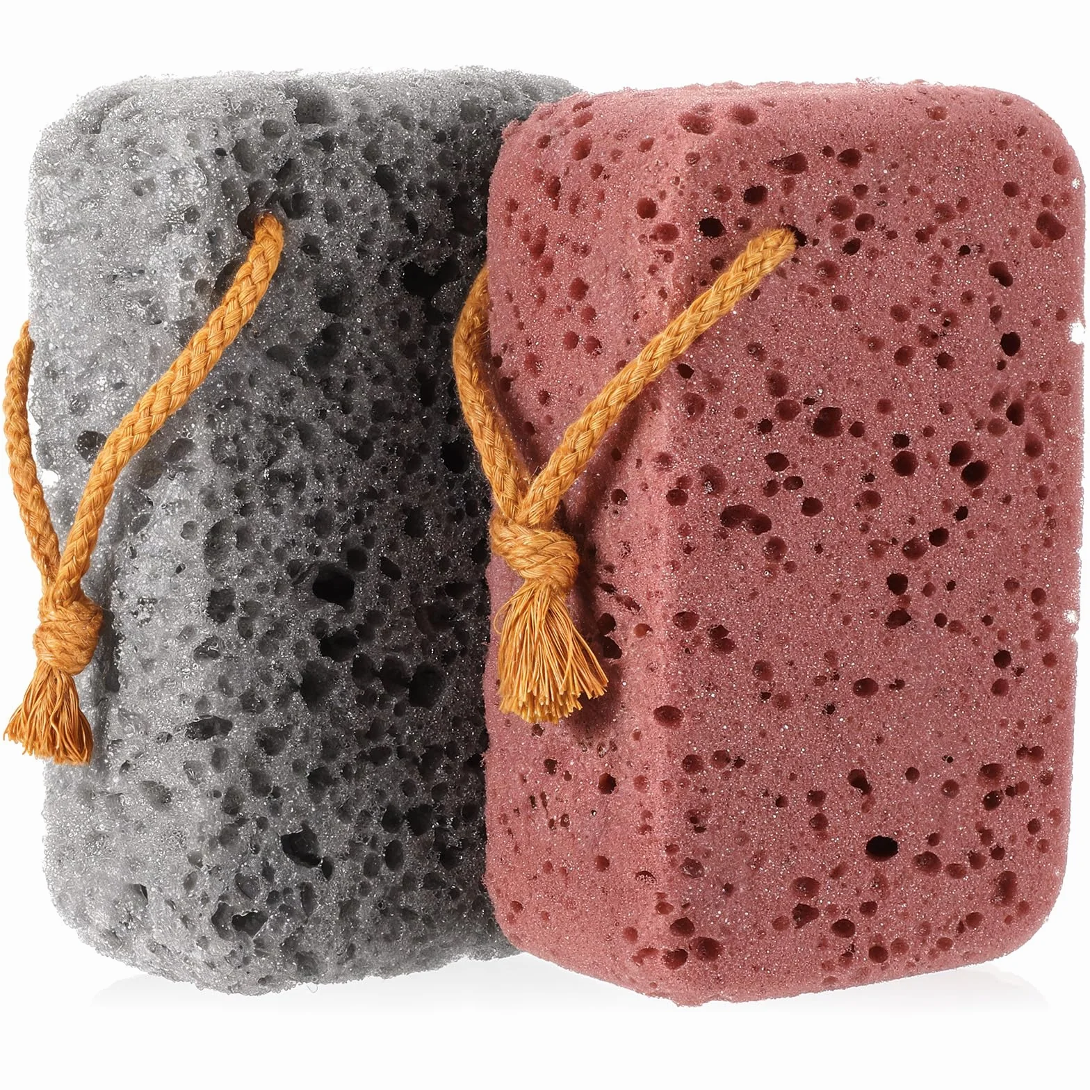 Gąbka do ciała pod prysznic 2 szt. duży rozmiar złuszczająca luffa scrubber akcesoria do czyszczenia