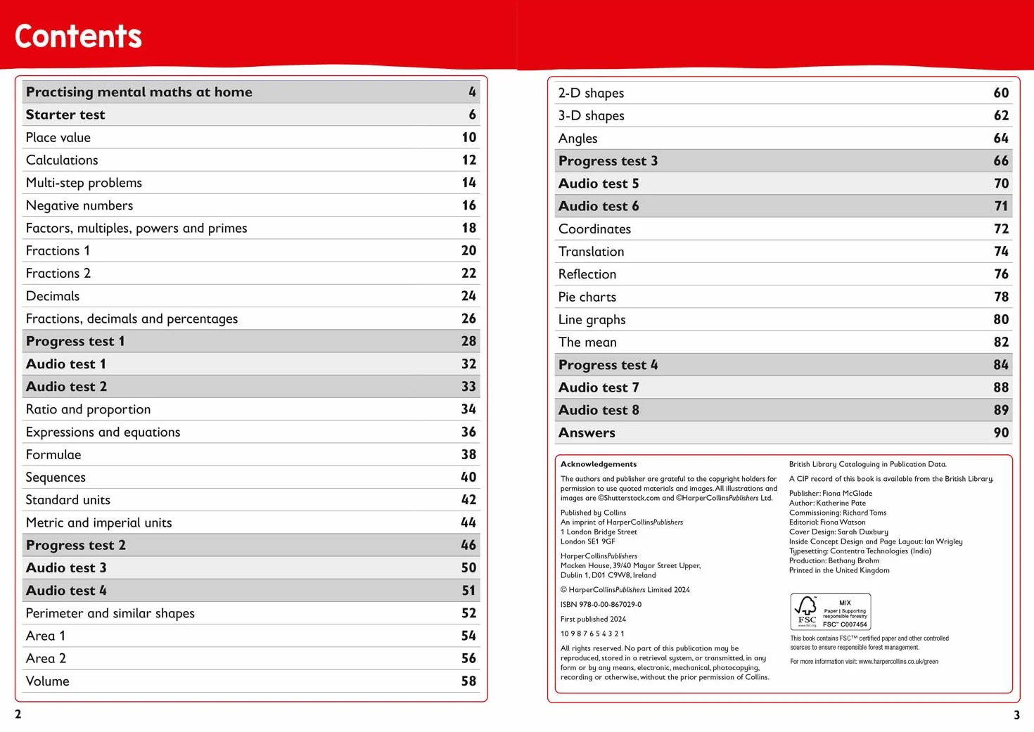 Year 6 Mental Maths SATs Targeted Practice Workbook: for the 2027 tests