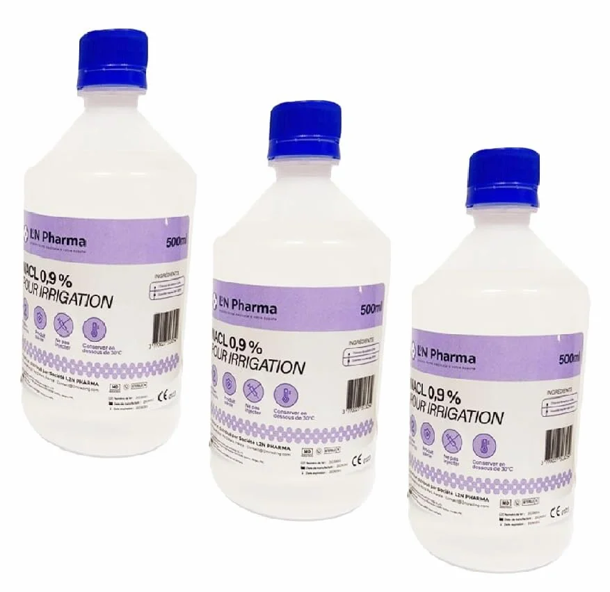 Serum fizjologiczne - L2N NACL 0,9% 500ML - Zestaw 3 szt
