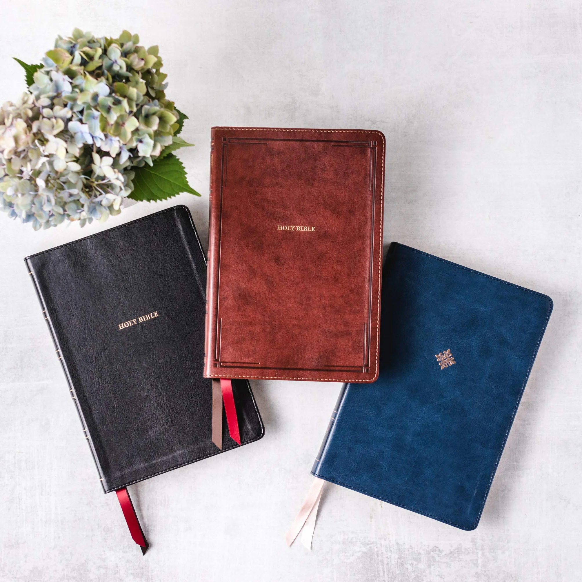 Nkjv, Thinline Bible, Large Print, Leathersoft, Blue, Comfort Print: Holy Bible, New King James Version