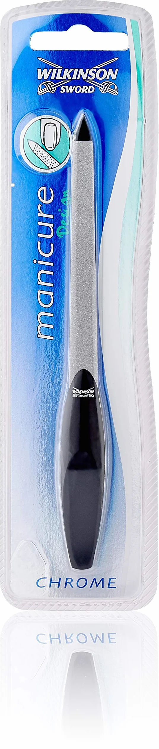 Wilkinson Sword Pilnik do manicure, szafirowy pilnik do paznokci, długi, 1 szt