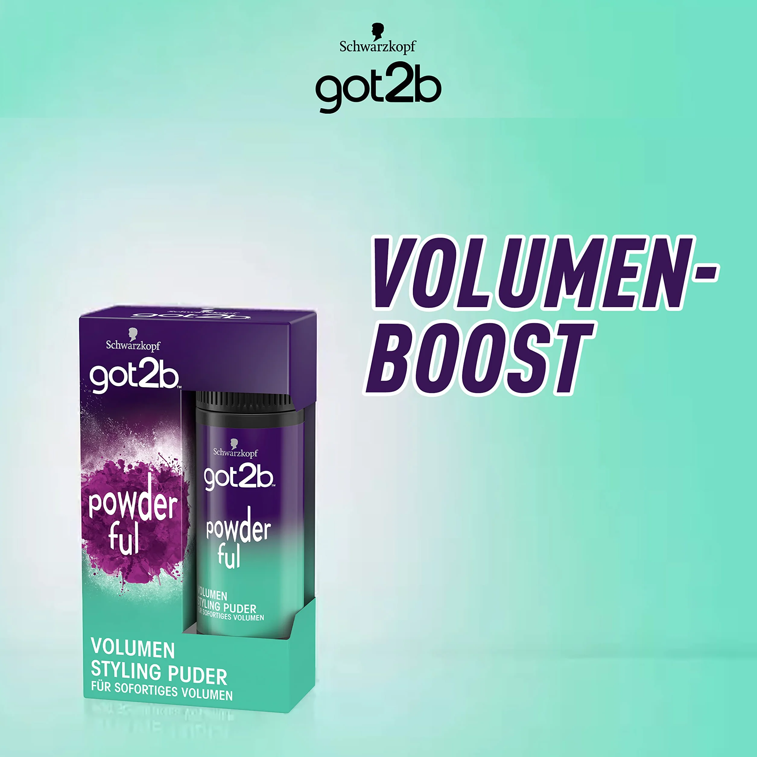 Schwarzkopf got2b Puder do stylizacji włosów, 1 opakowanie (1 x 10 g)