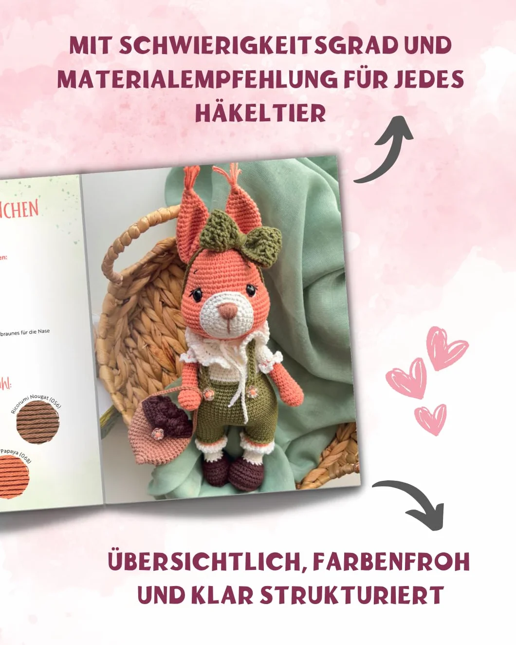 Amigurumi zum Verlieben: Zauberhafte Häkeltiere - liebevoll & einzigartig! Mit bebilderten Schritt-für-Schritt-Anleitungen, Häkeltipps und praktischen Video-Tutorials zum Nachhäkeln