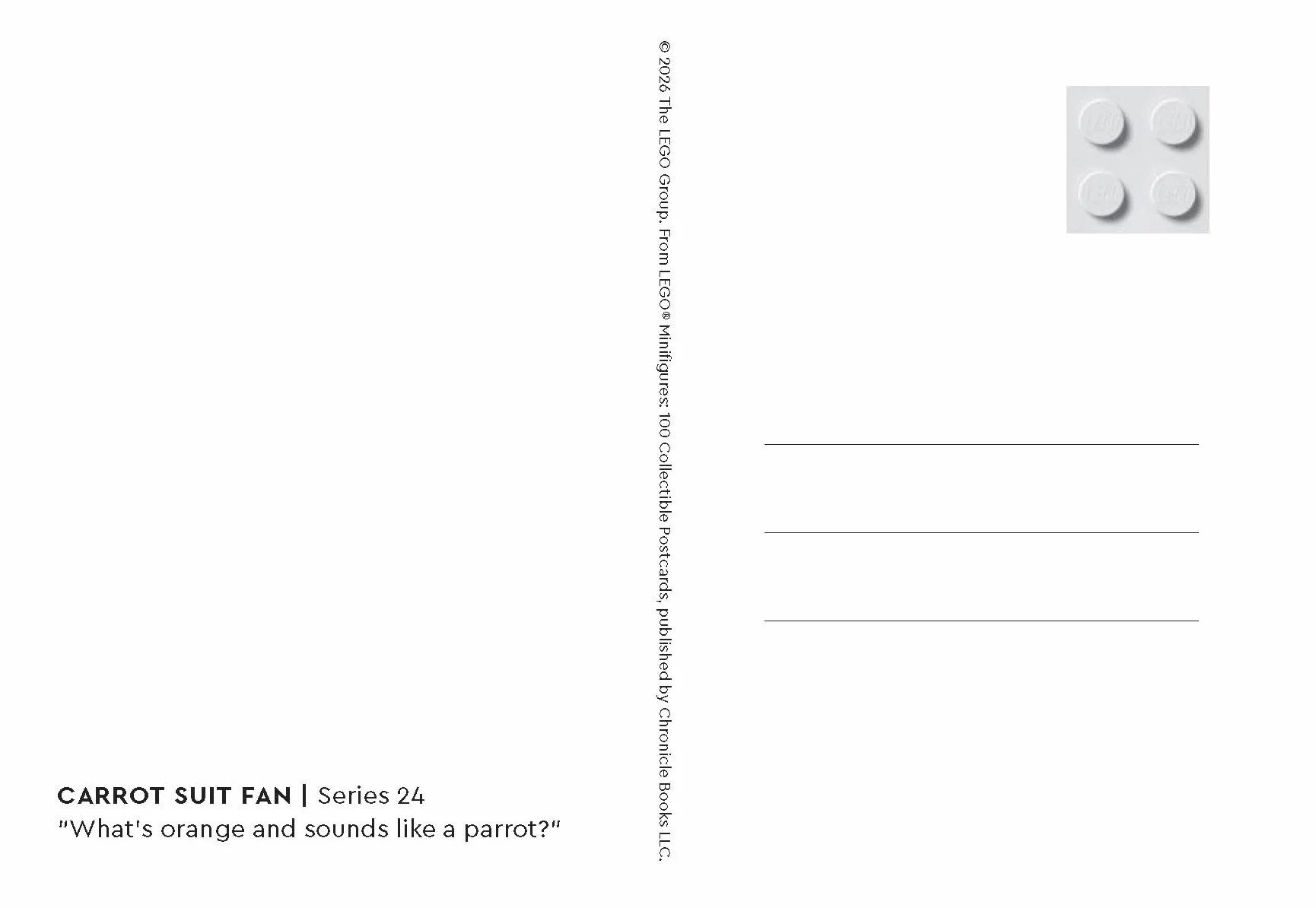 LEGO Minifigures: 100 Collectible Postcards