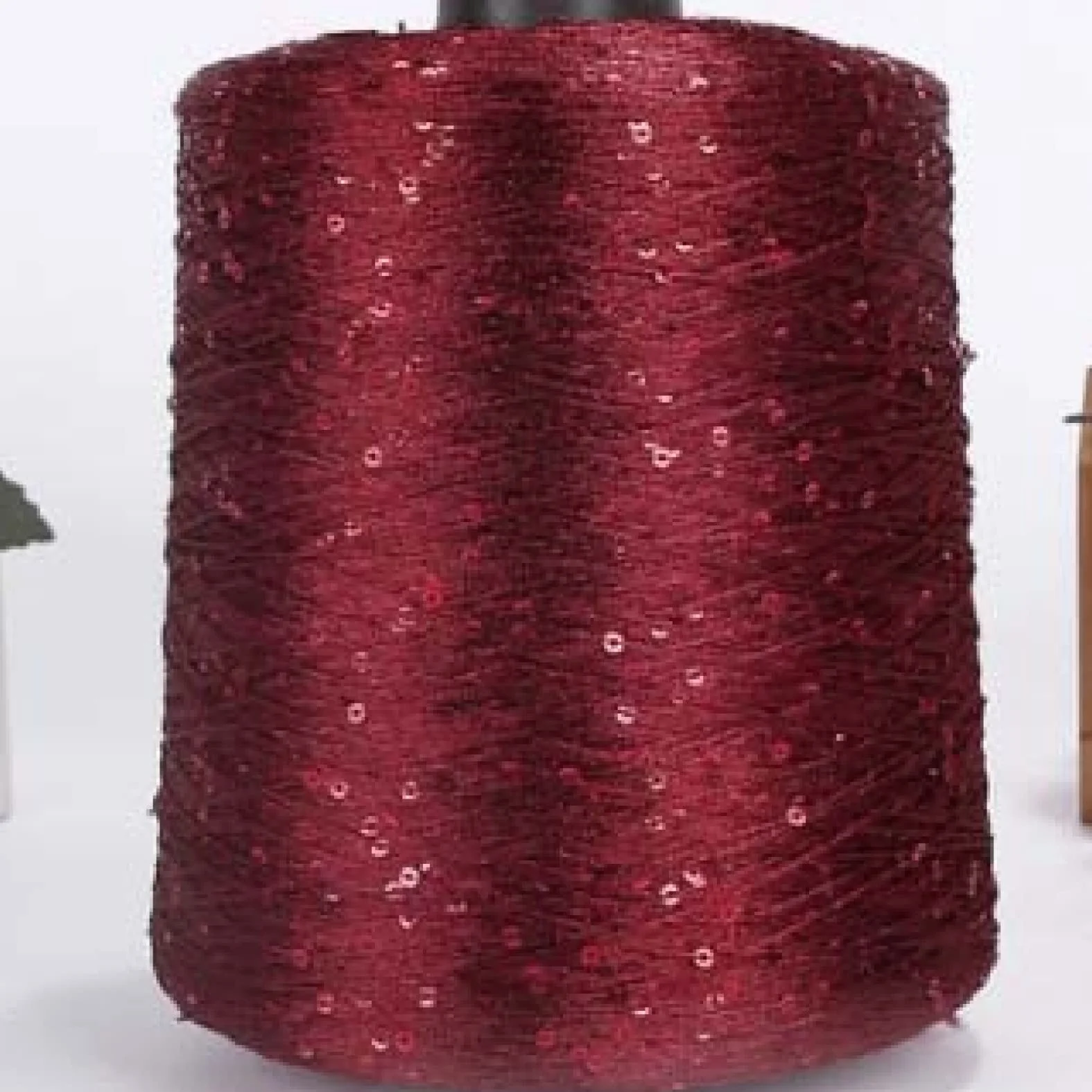 przędza do szydełkowania, 500 g/partia 4 nici modna przędza wielokolorowa błyskotka przędza błyszczące cekiny, przędza szalowa, cekinowa przędza akcesoria(11)