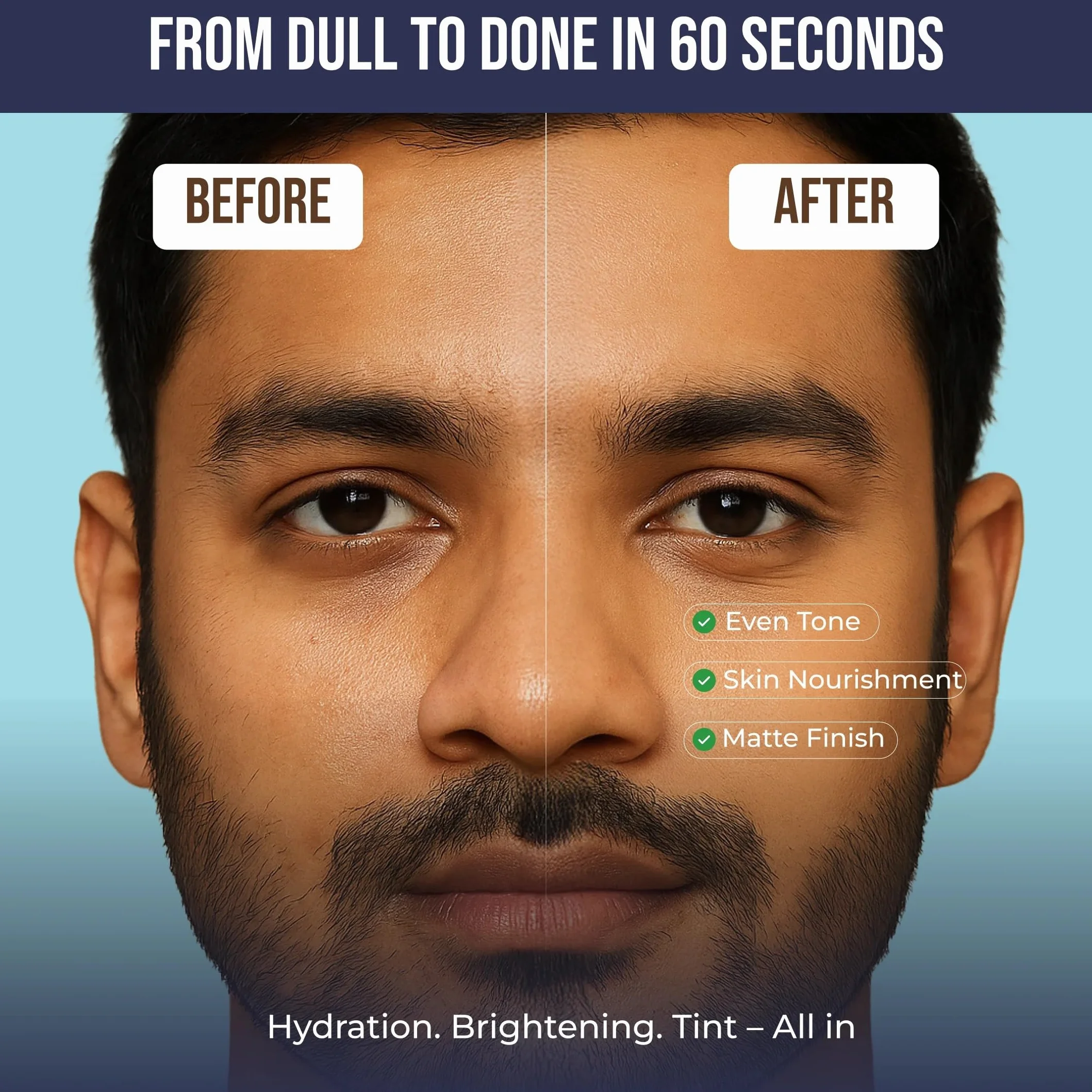 YAAN MAN Tinted Face Moisturizer for Men 30 gm Light