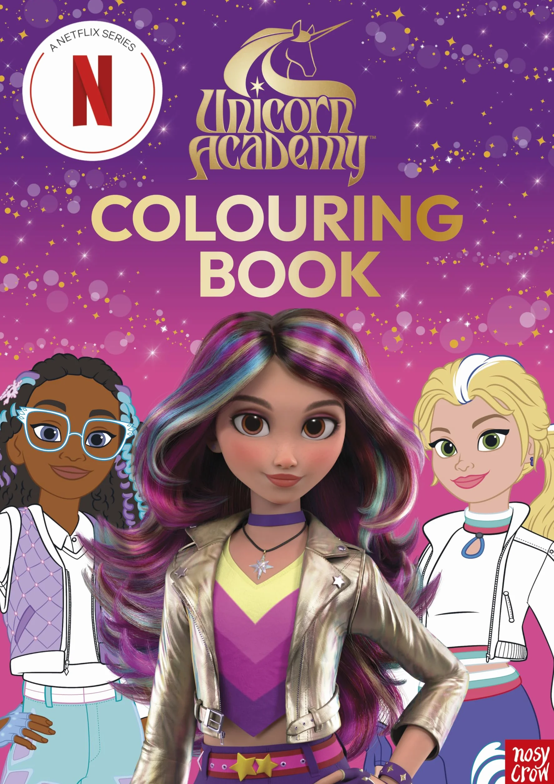 Unicorn Academy: Colouring Book