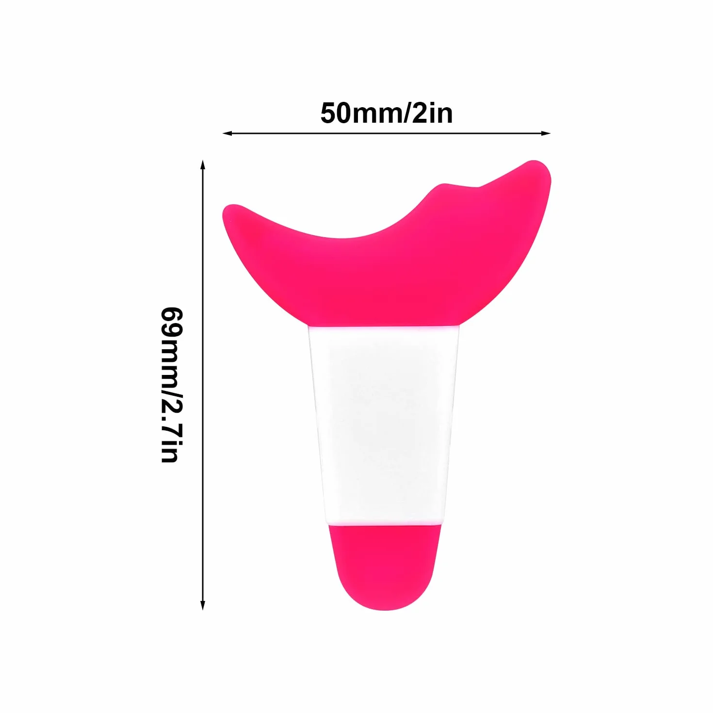 KINBOM 2 Sztuk Eyelash Shield, Silikonowy Mascara Shield Guard Mascara Shield Applicator Guard dla Kobiet Dziewczeta Makijaz Oczu (Rózowy, Przezroczysty)