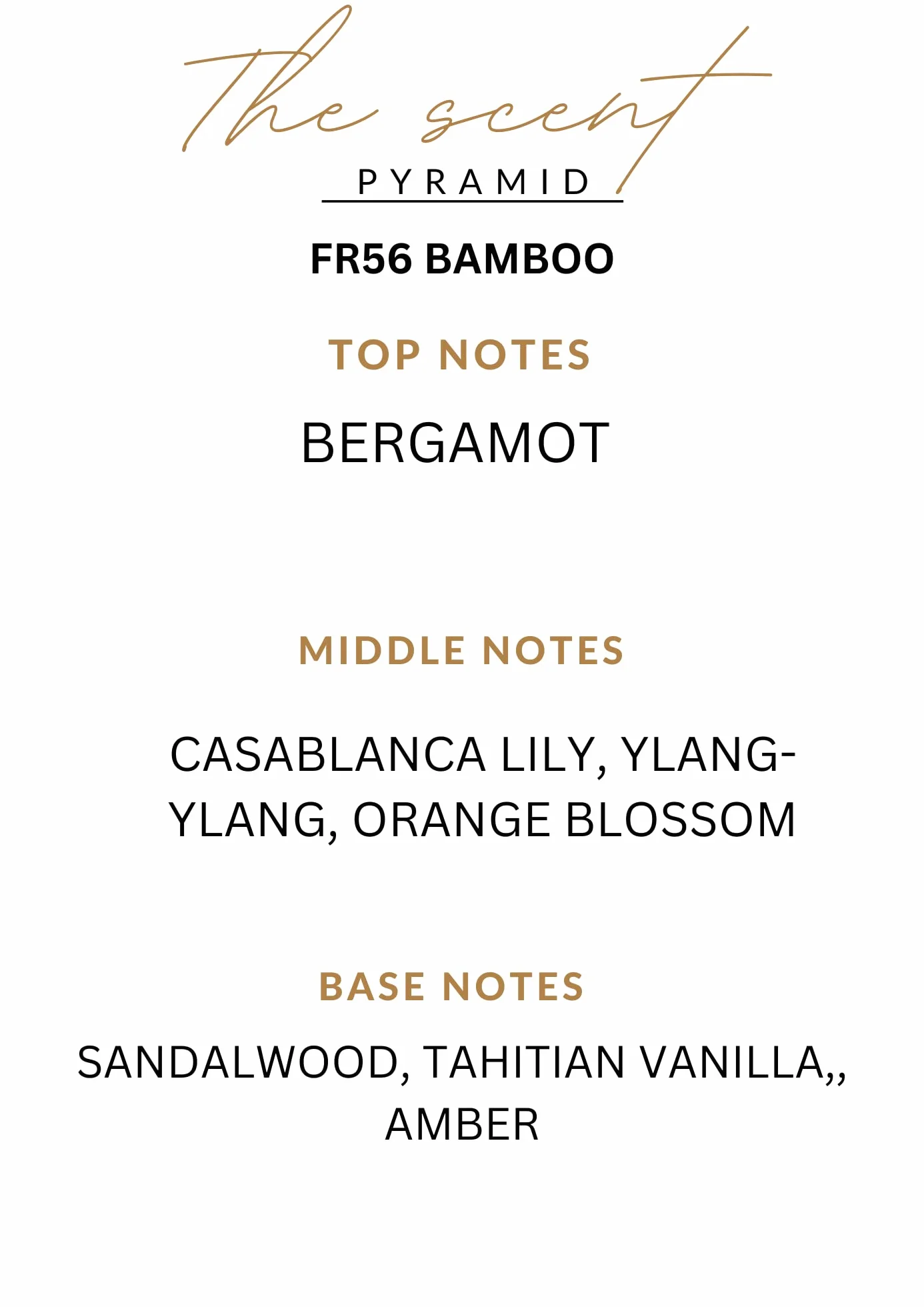 FR52 BAMBOO olejek perfumy damskie Arabian Opulence 6ml