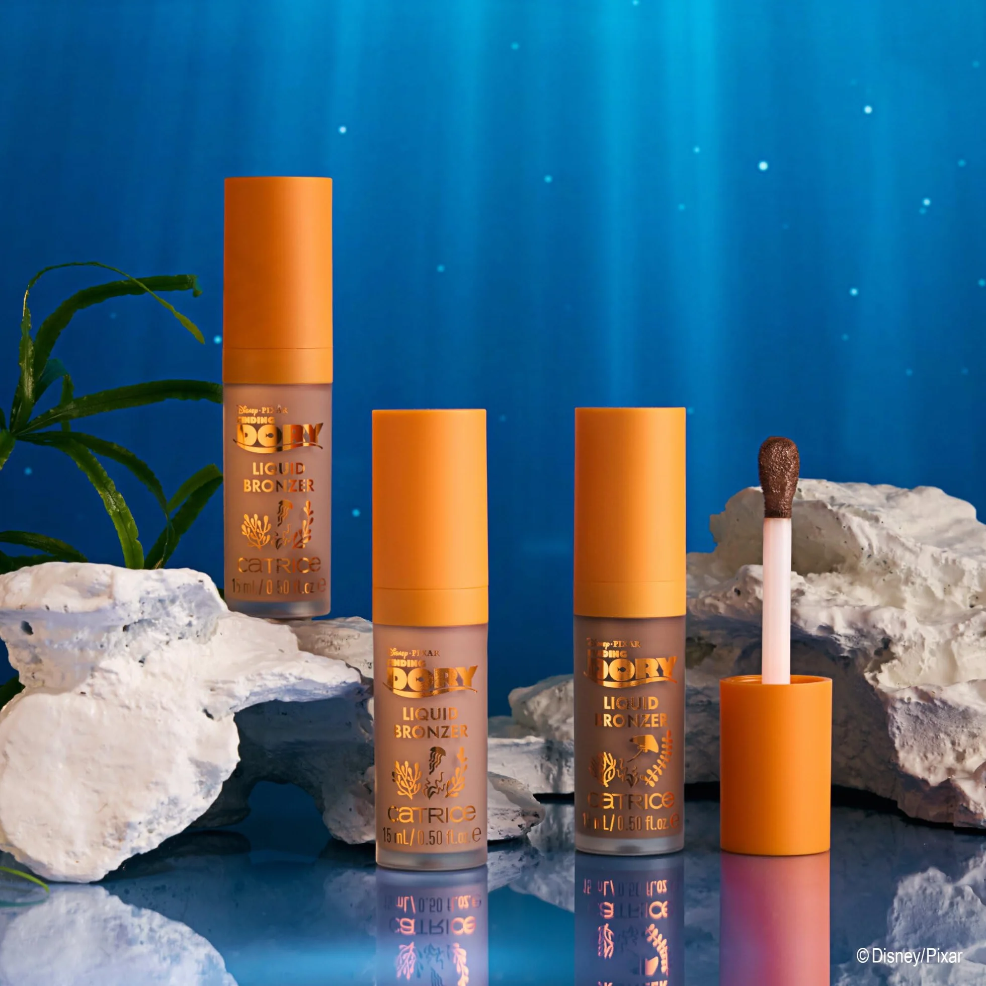 Catrice Disney Pixar Finding Dory Matte Liquid Bronzer 020 Braun langanhaltend vegan 15ml