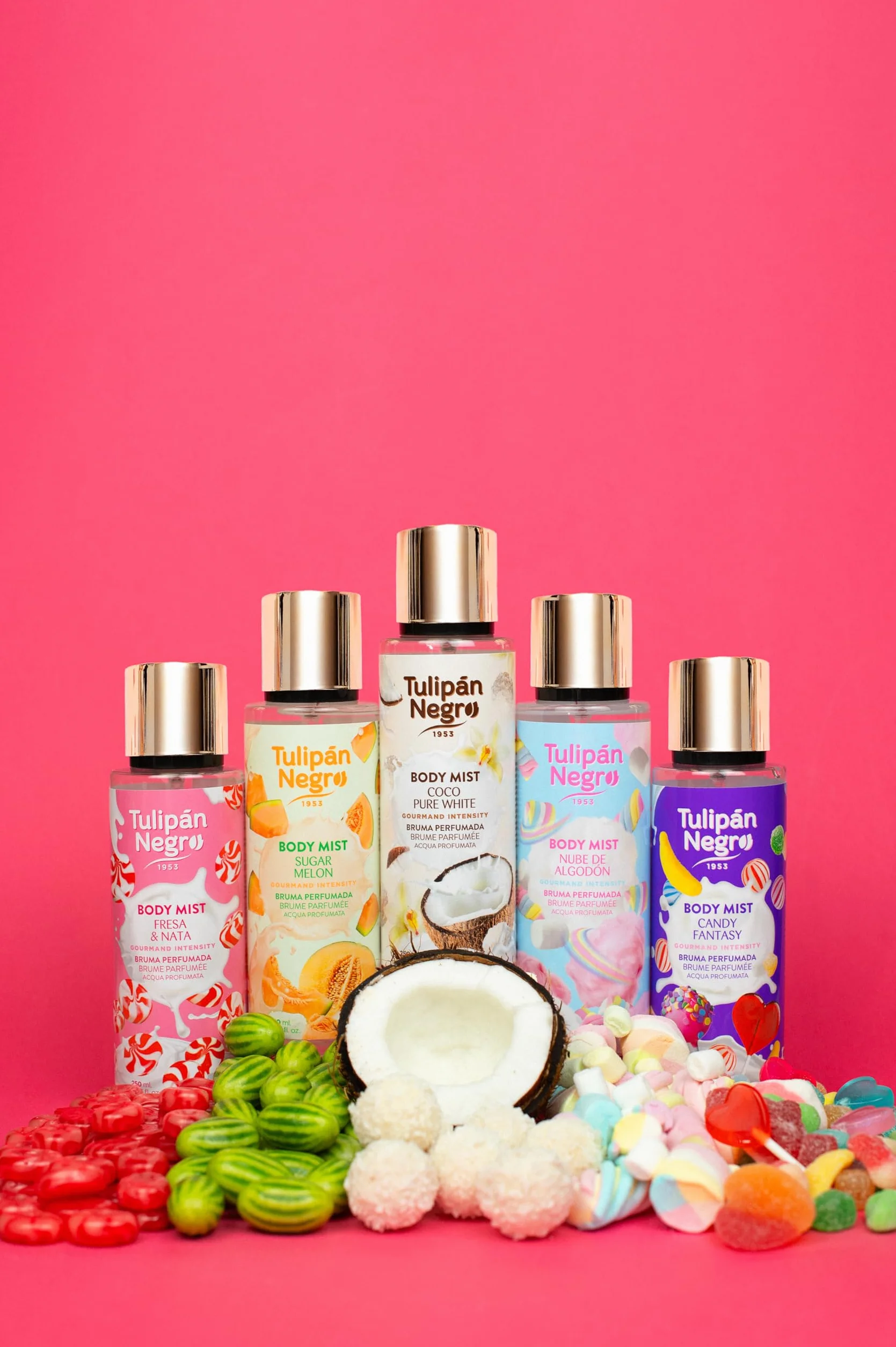CZARNY TULIPAN, BAWEŁNIANA CHMURA BODY MIST 250ML