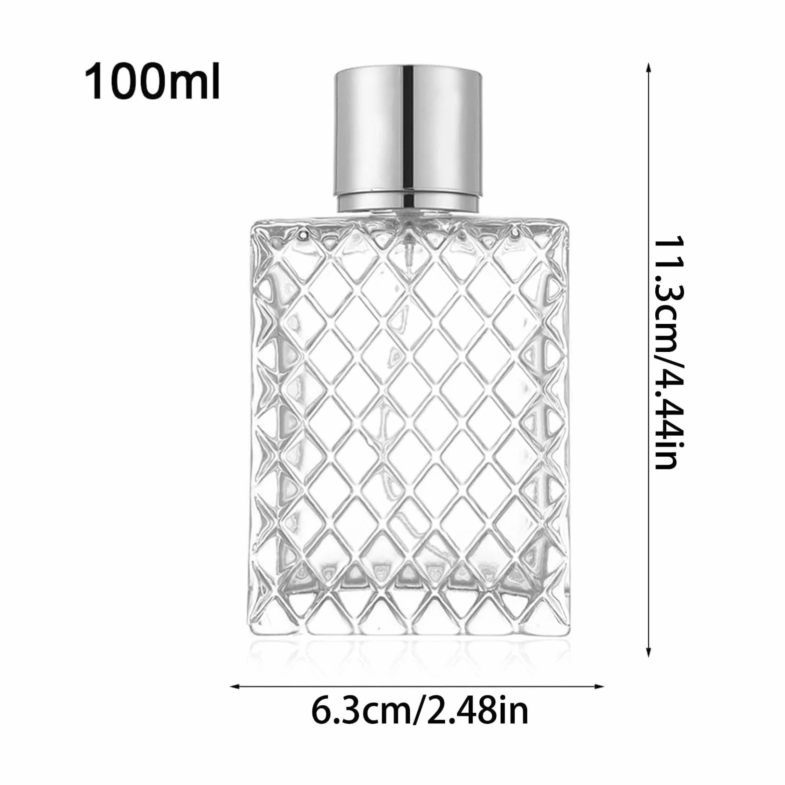 Szklane butelki z rozpylaczem do perfum 2 szt. atomizer podróżny