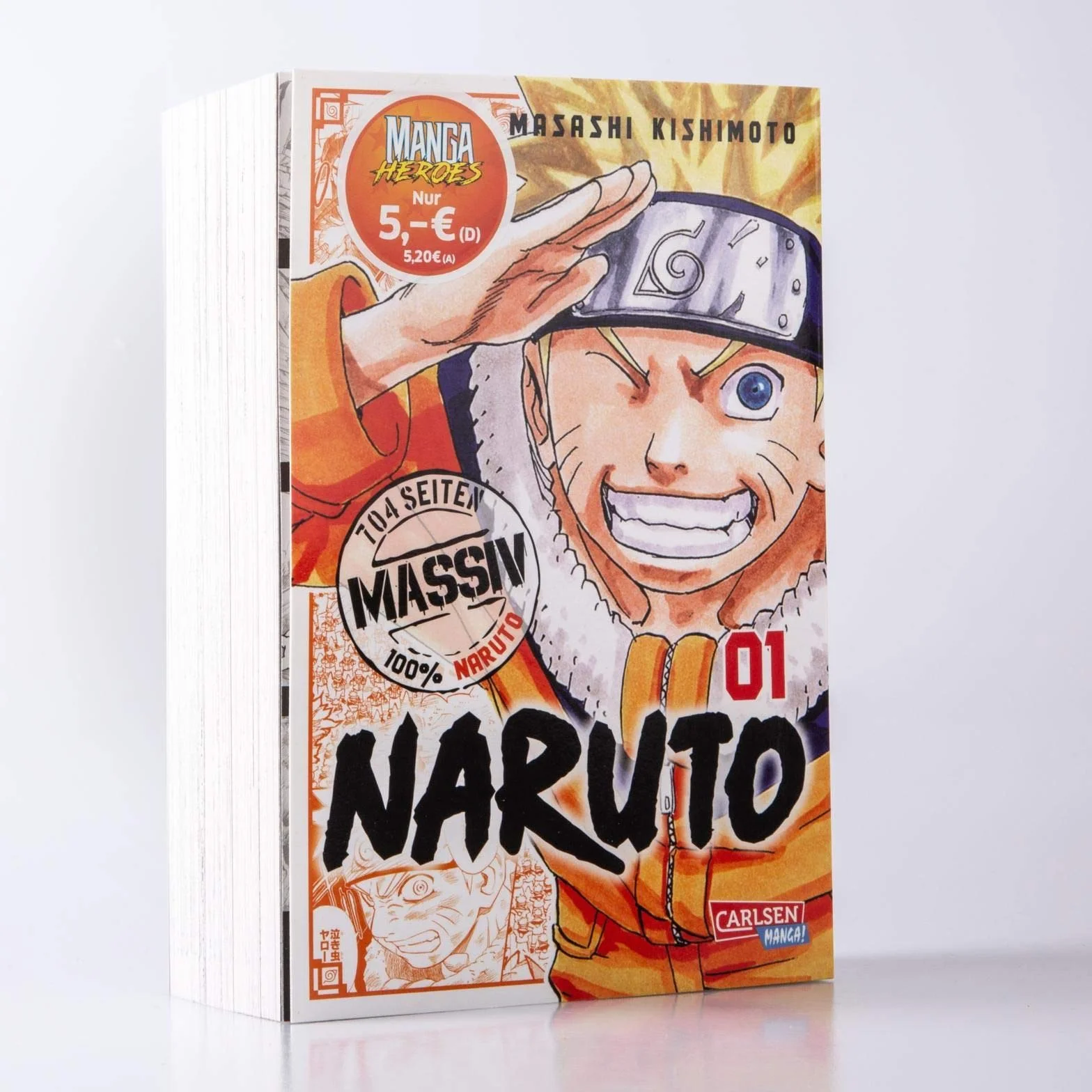 NARUTO Massiv 1: Die Originalserie als umfangreiche Sammelbandausgabe!