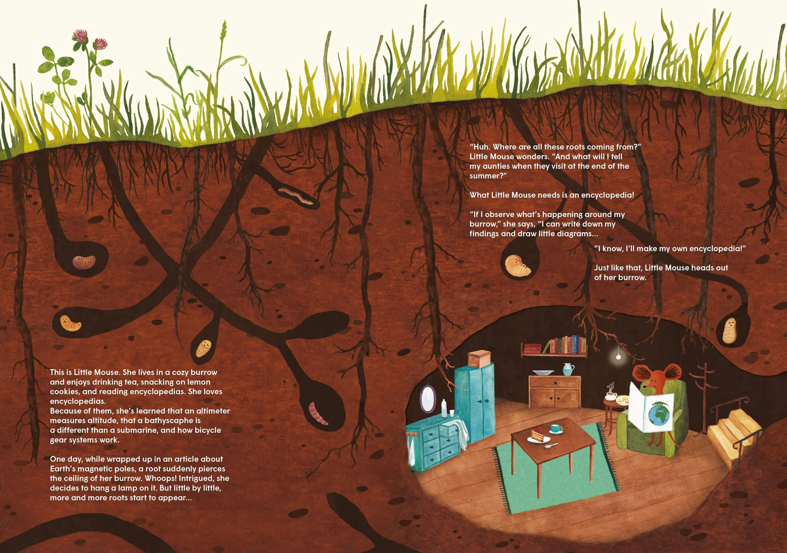 Little Mouse's Encyclopedia: A Picture Book about the Wonders of Nature