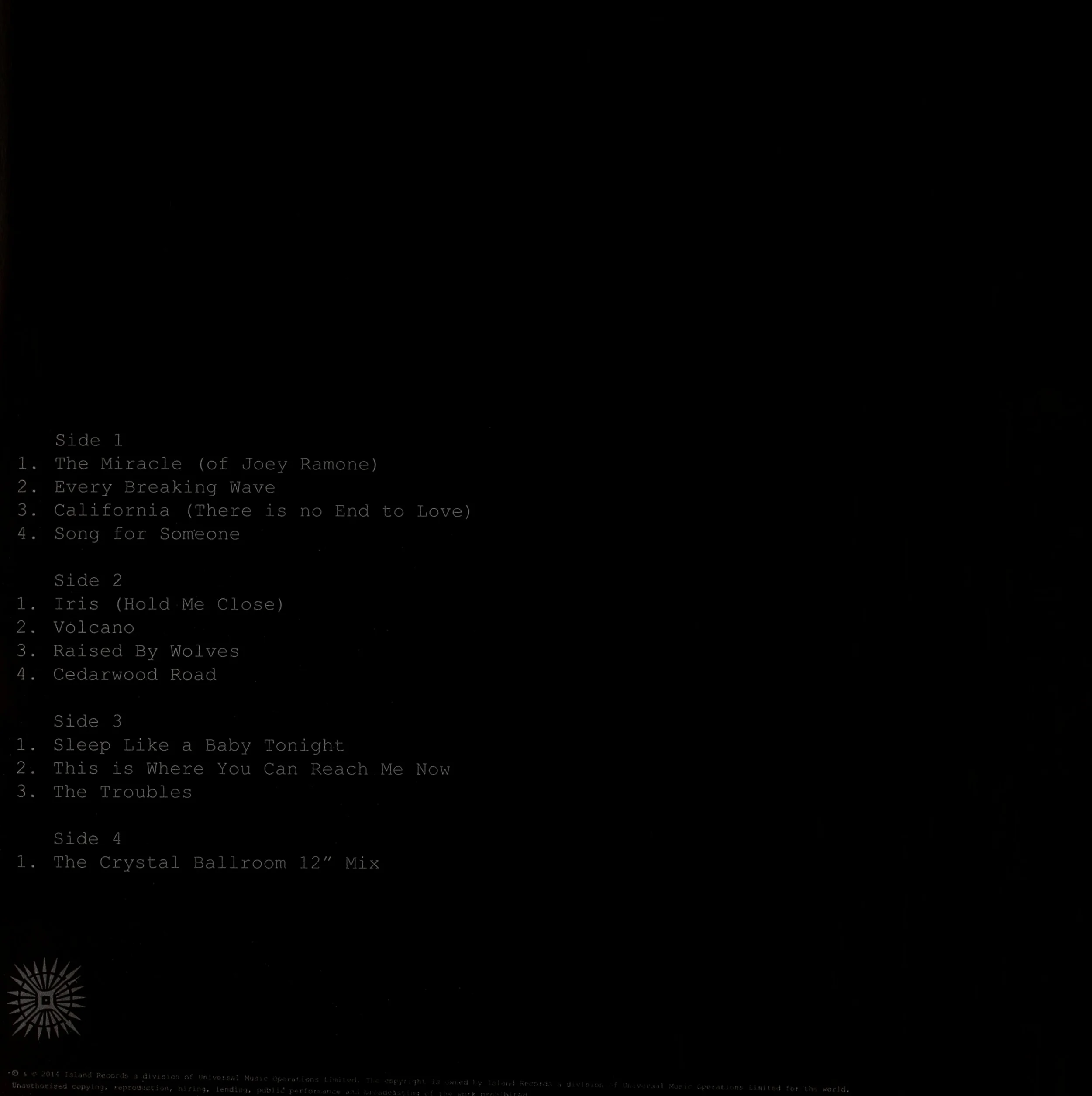 Songs Of Innocence