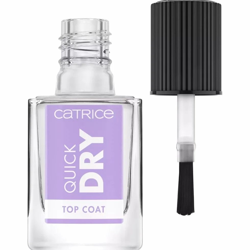 Catrice Szybkoschnący top Quick Dry, długotrwały, wyraźny wynik, łatwa/y do usunięcia., przeświecający (10.5ml)