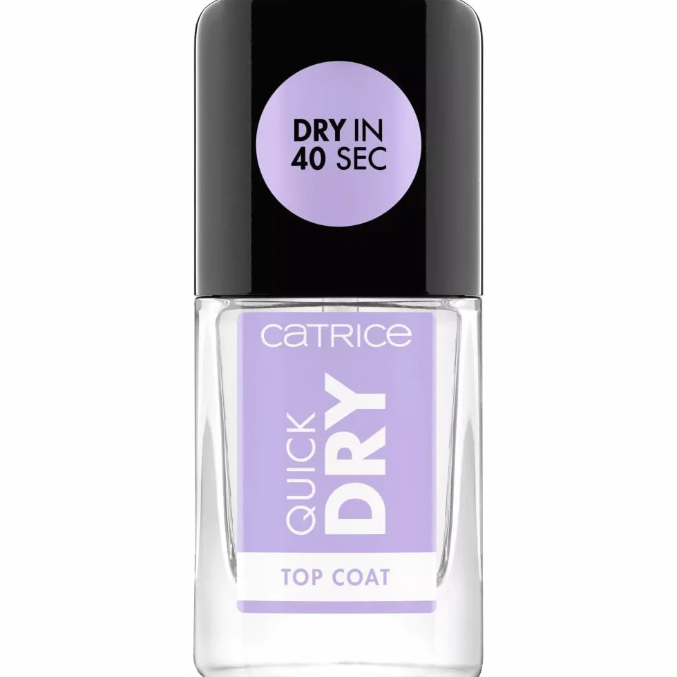 Catrice Szybkoschnący top Quick Dry, długotrwały, wyraźny wynik, łatwa/y do usunięcia., przeświecający (10.5ml)