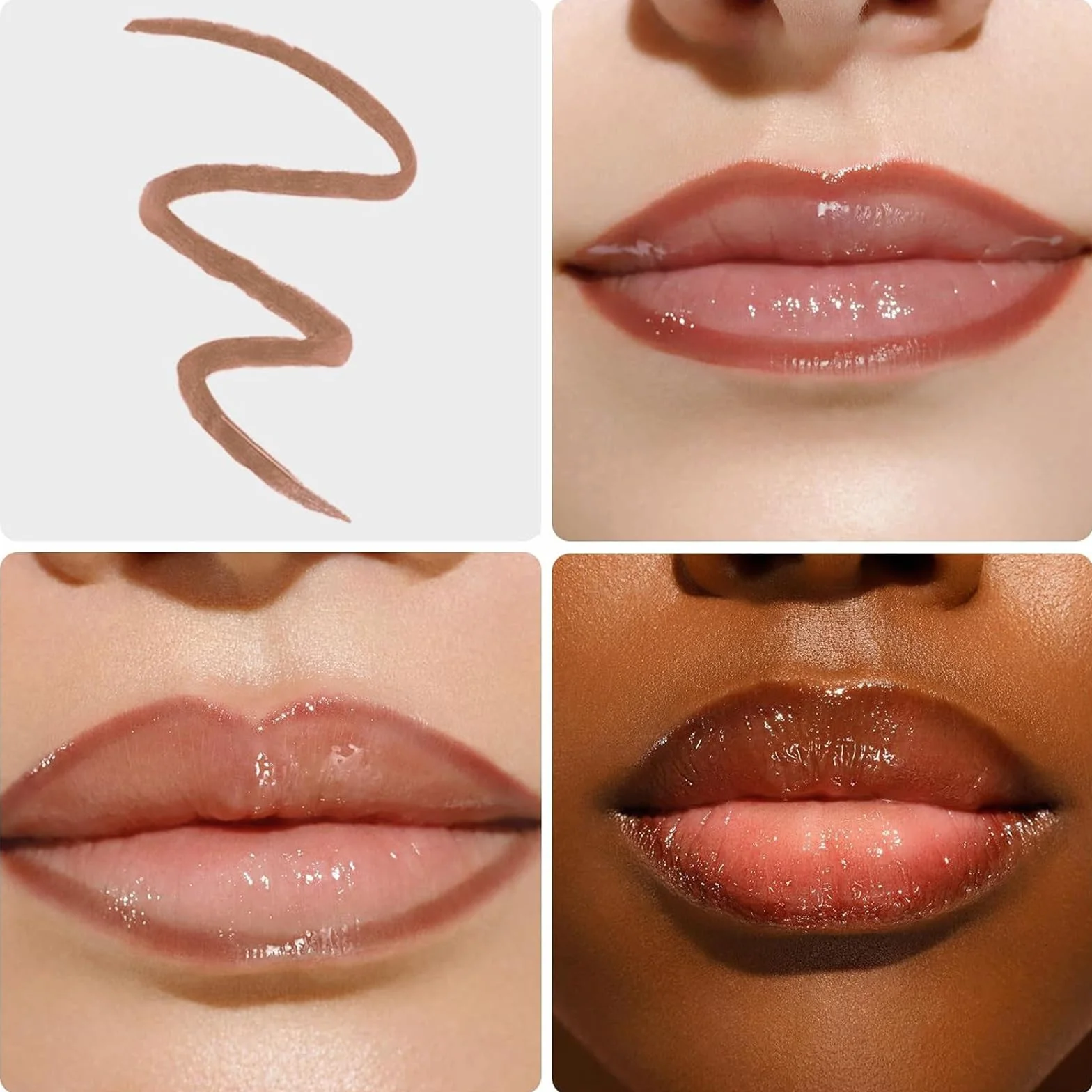 Zinari Peel off Lip Stain Długotrwały Matowy Wodoodporny Nude Lip Tint (03)