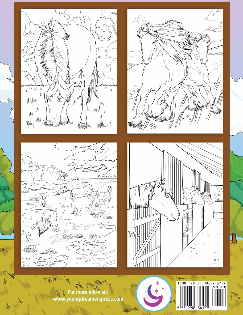 Horse Coloring Book: For Kids Ages 9-12: 4