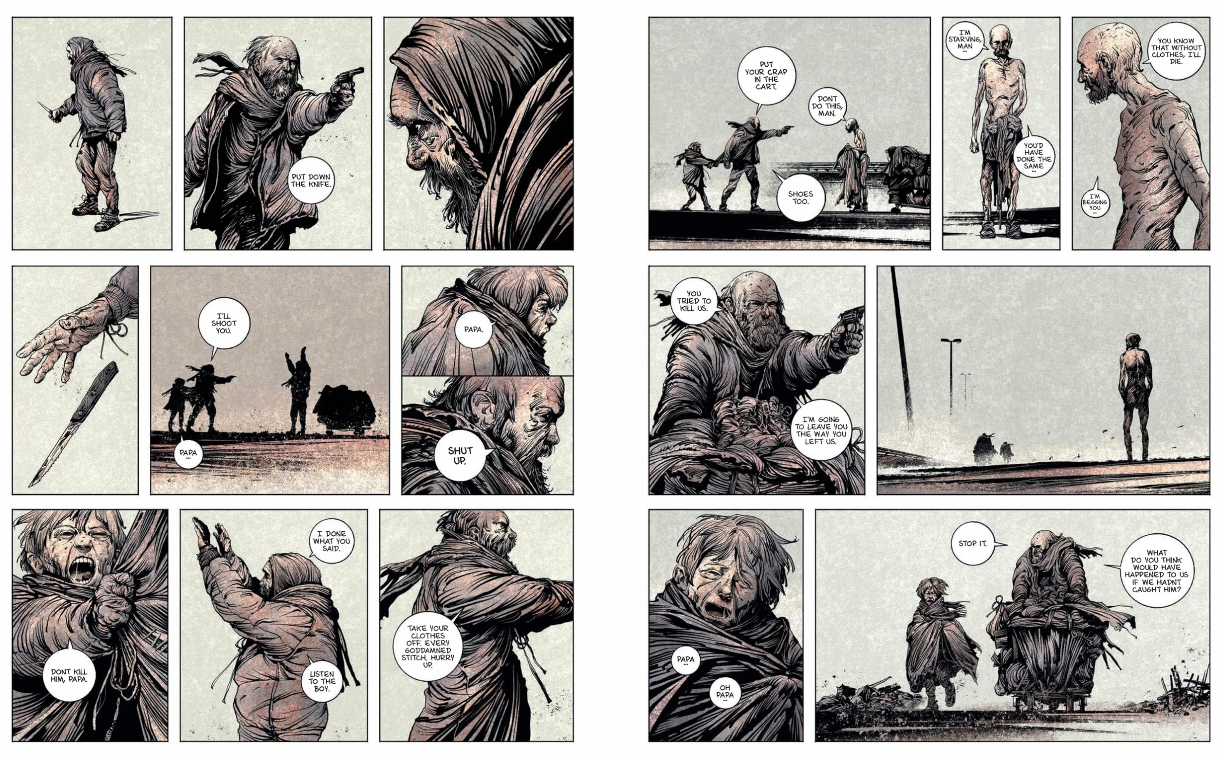 The Road: A Graphic Novel Adaptation