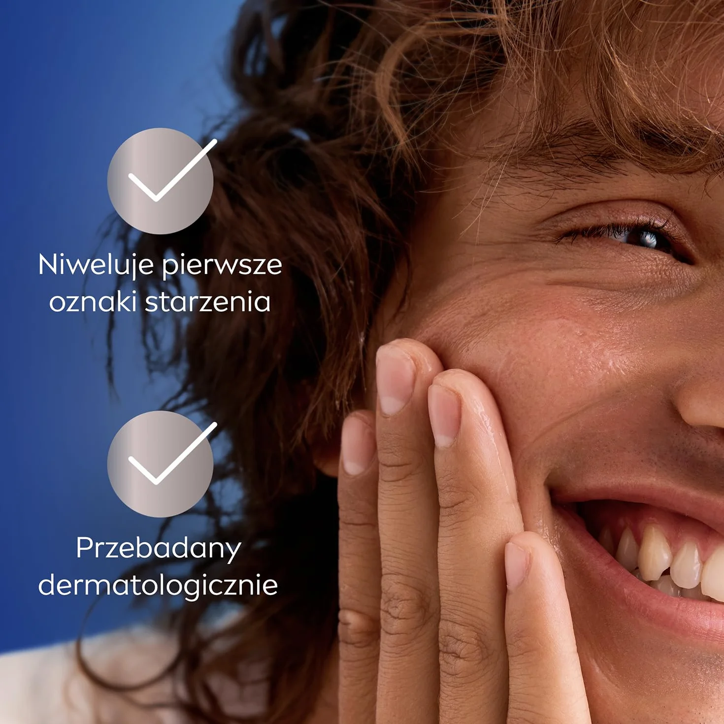 NIVEA MEN Hyaluron Nawilżający balsam po goleniu dla mężczyzn z kwasem hialuronowym i pro-retinolem, 100 ml