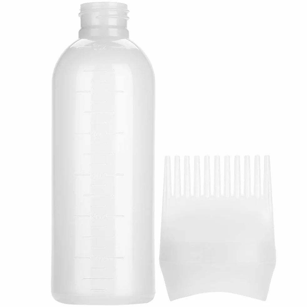 160ml Szczotka do Butelek Aplikator Narzędzie Butelka Olejku do Włosów Dozownik Biały