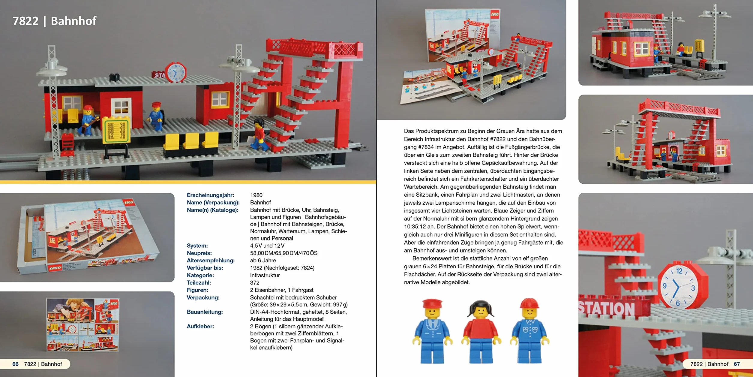 LEGO®-Eisenbahnwelt: Die 80er-Jahre: Modelle, Landschaften, Sets