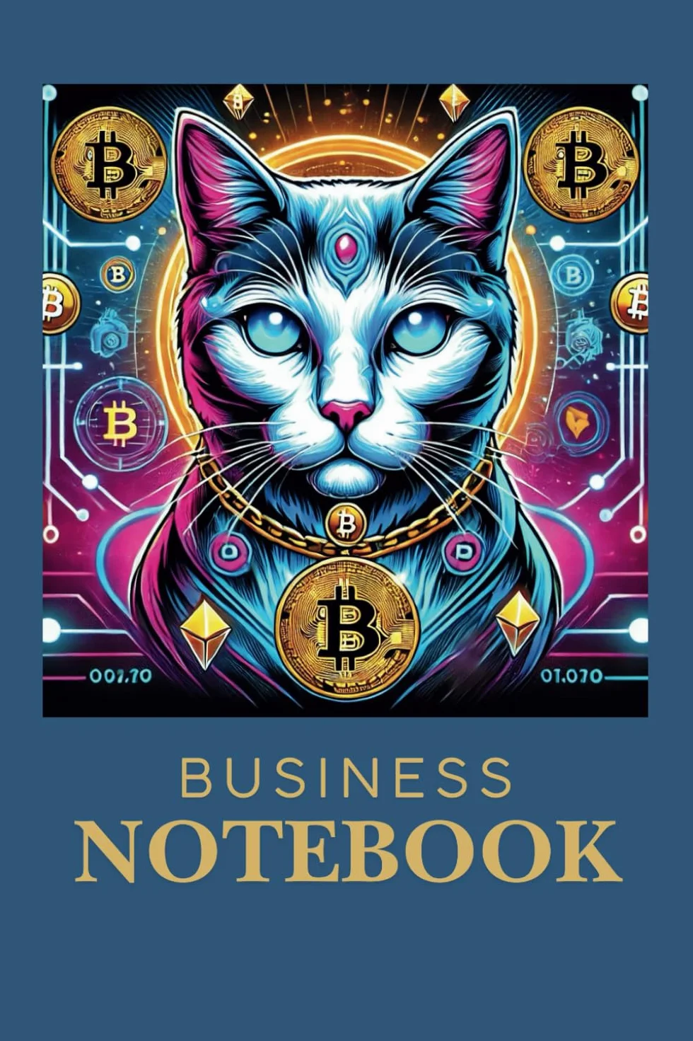 BITCOIN ELEGANT LINED BUSINESS NOTEBOOK, VERSION 2: PERFECT FOR PROFESSIONALS AND ENTREPRENEURS