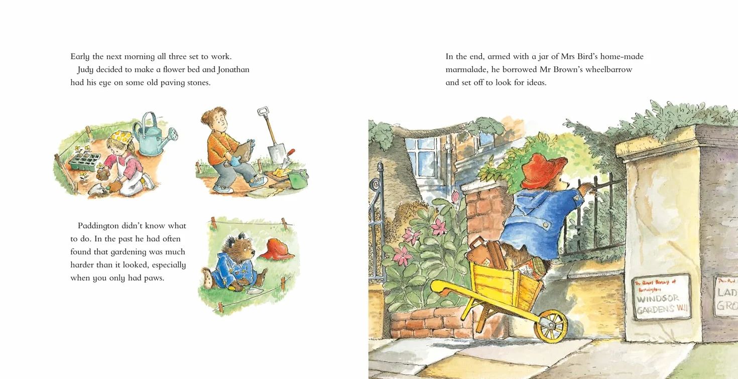 Paddington in the Garden: A funny illustrated picture book for kids - perfect for Paddington Bear fans!