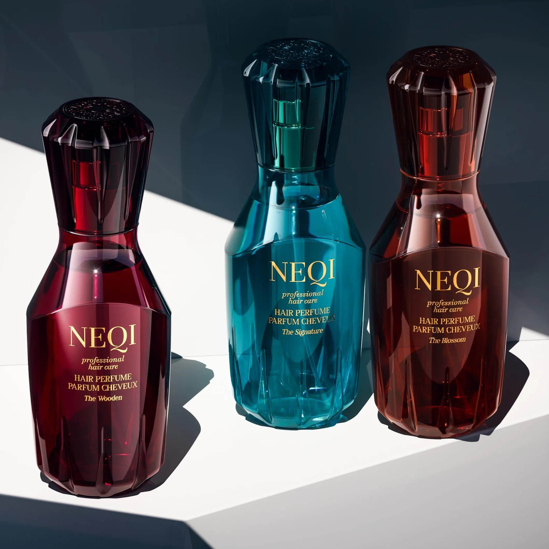 NEQI Hair Perfume The Signature Perfumy do włosów z pantenolem i ochroną UV Błyszczący połysk i elastyczność Długotrwały zapach