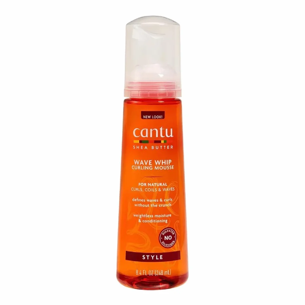 Cantu Shea Butter Wave Whip Curling Mousse for Natural Hair 248 ml
