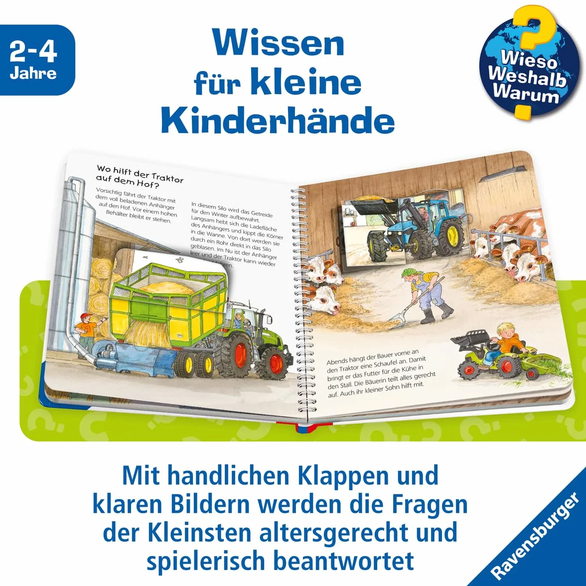 Wieso? Weshalb? Warum? junior, Band 34: Der Traktor