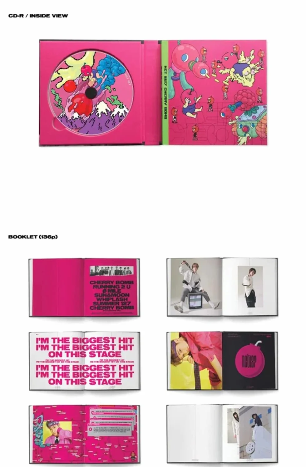 Nct #127 Cherry Bomb: The 3rd Mini Album