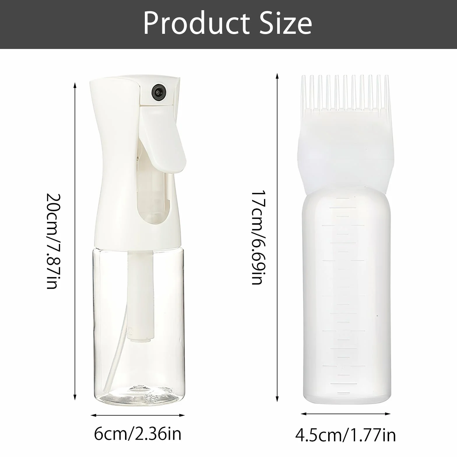 Aplikator Olejek do włos 160 ml 2 sztuki